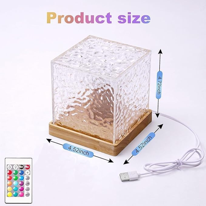 Ocean waves Night Light Lamp with multiple mood colors