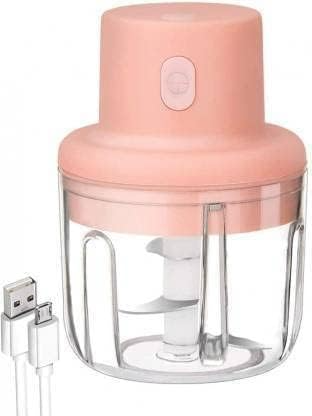 USB Rechargeable Mini Chopper for Vegetables and Garlic