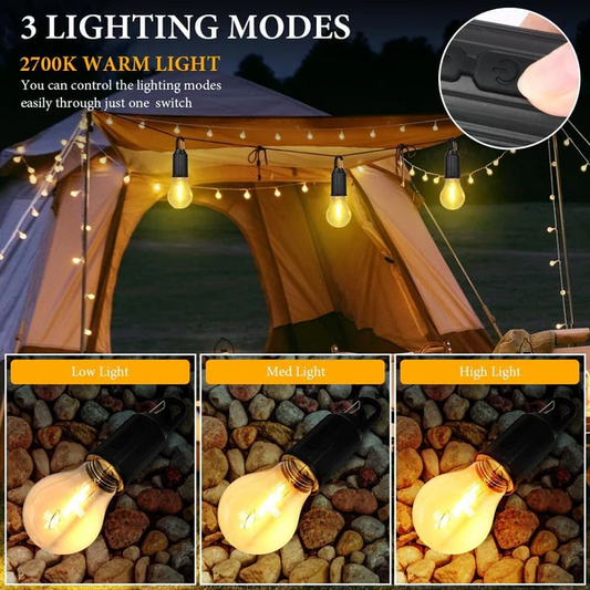 Rechargeable Type C Bulb