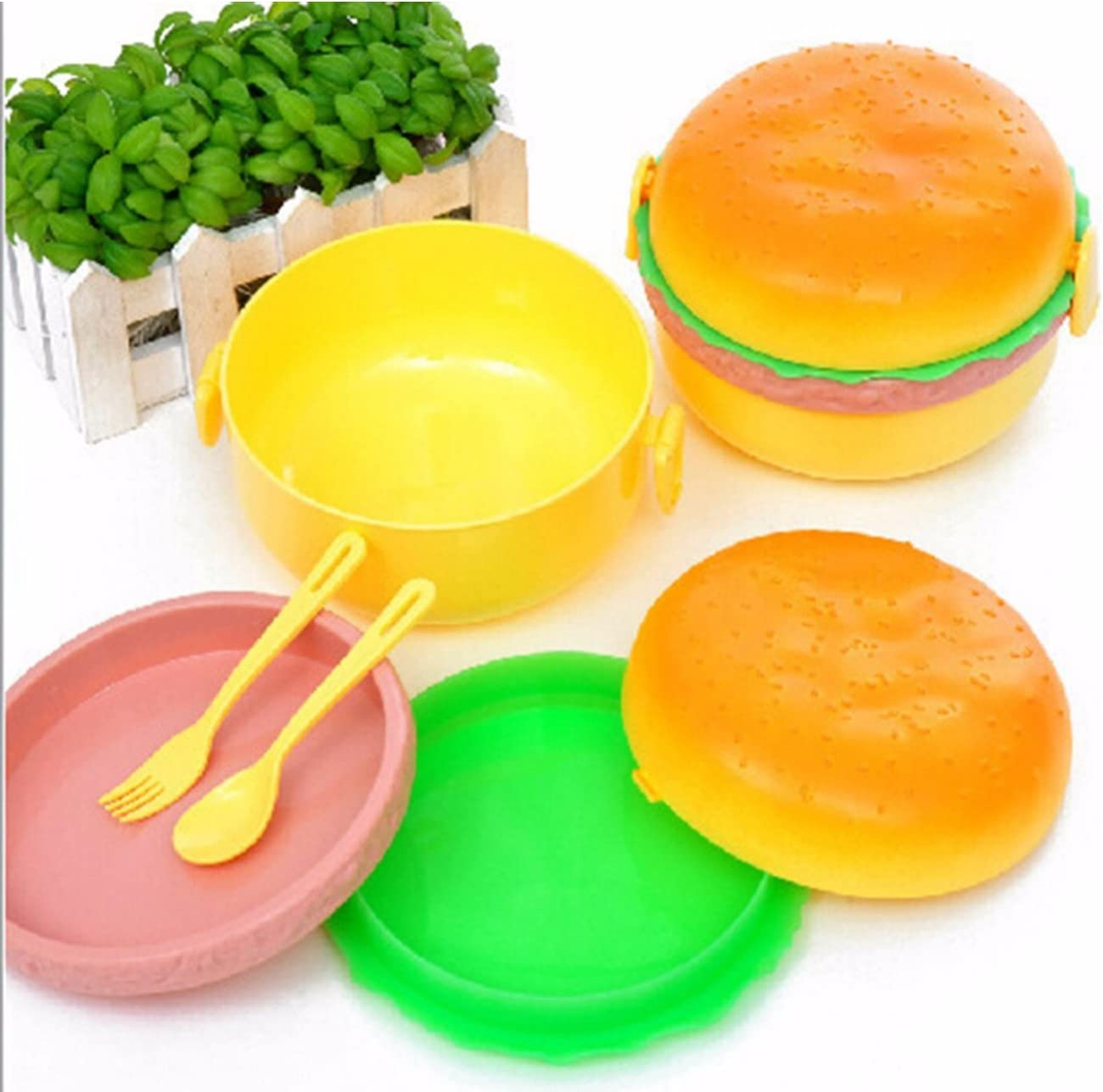 BURGER LUNCH BOX