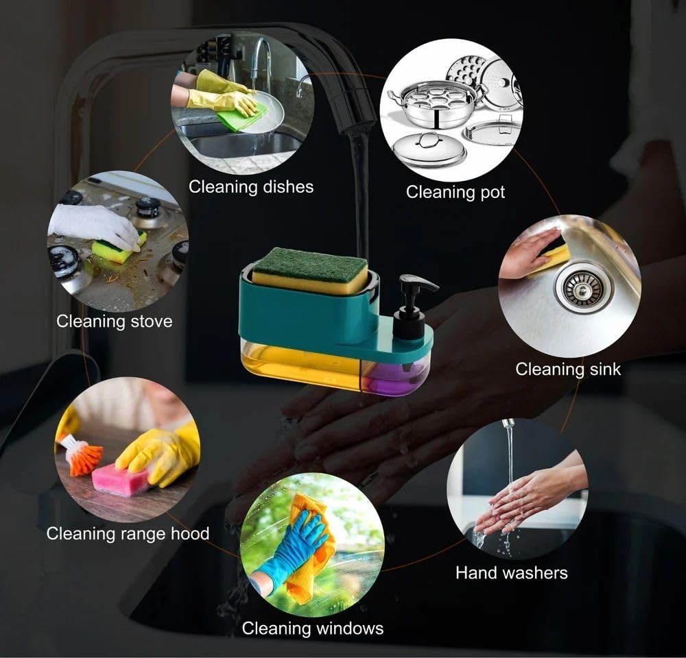 3 in 1 soap dispenser