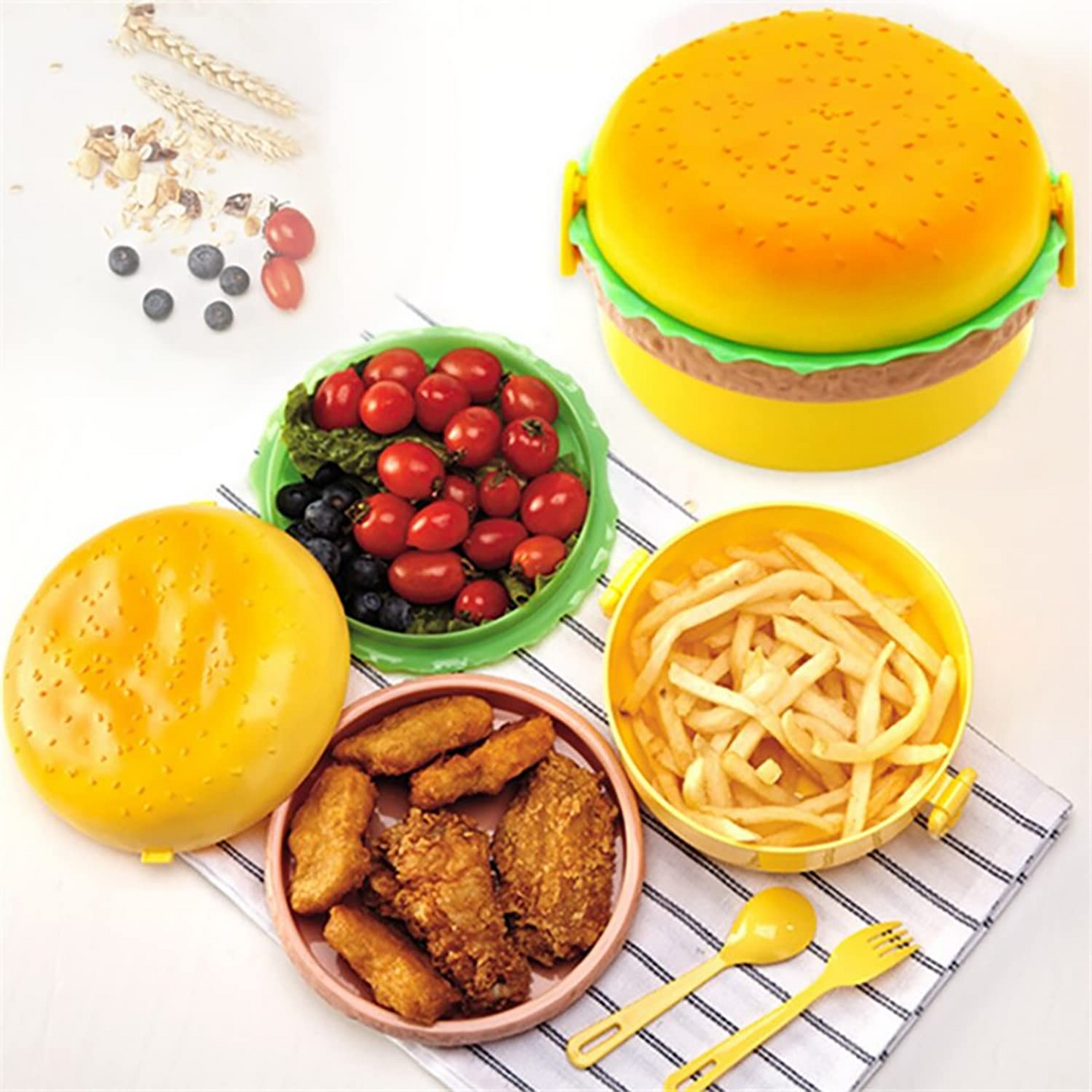 BURGER LUNCH BOX