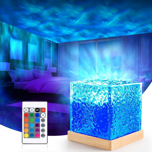 Ocean waves Night Light Lamp with multiple mood colors