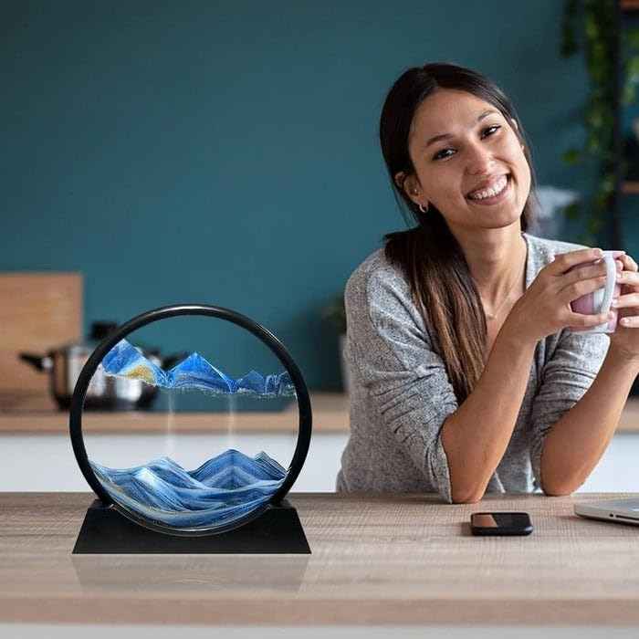 7-Inch Deep Sand Art painting