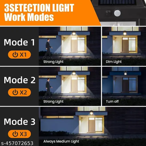 Solar Wall Lights Outdoor Pack Of 1