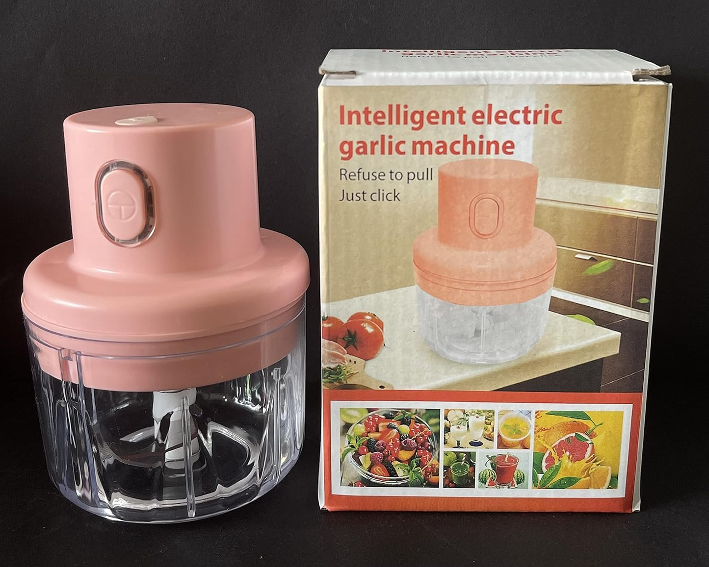 USB Rechargeable Mini Chopper for Vegetables and Garlic