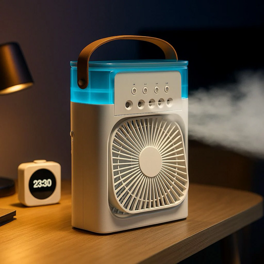 Portable Air Cooler Mist Mini Table Fan