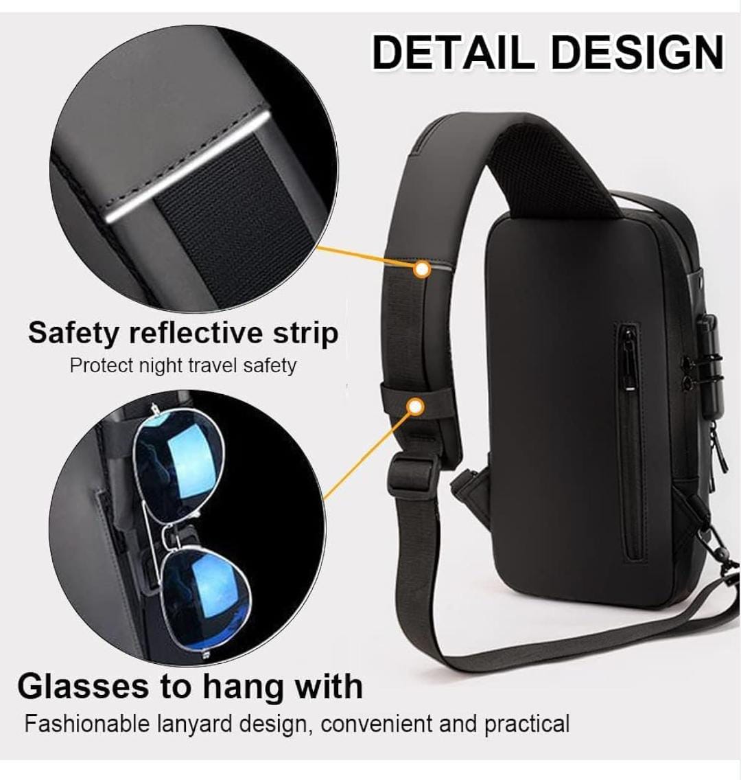 Anti theft Sling Bags