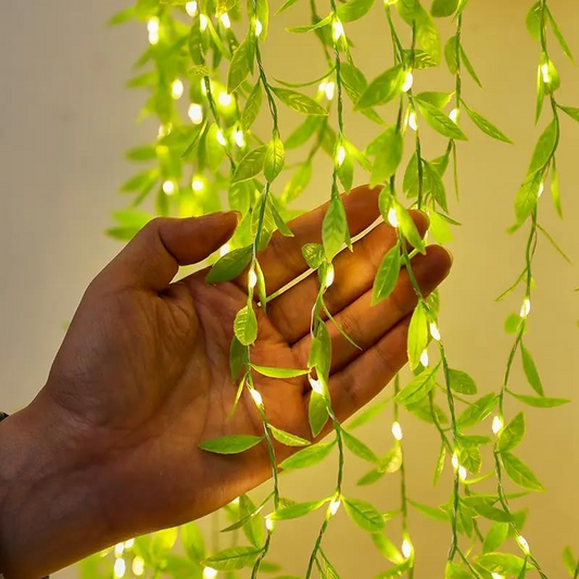 Artificial Leaf Curtain LED String Light