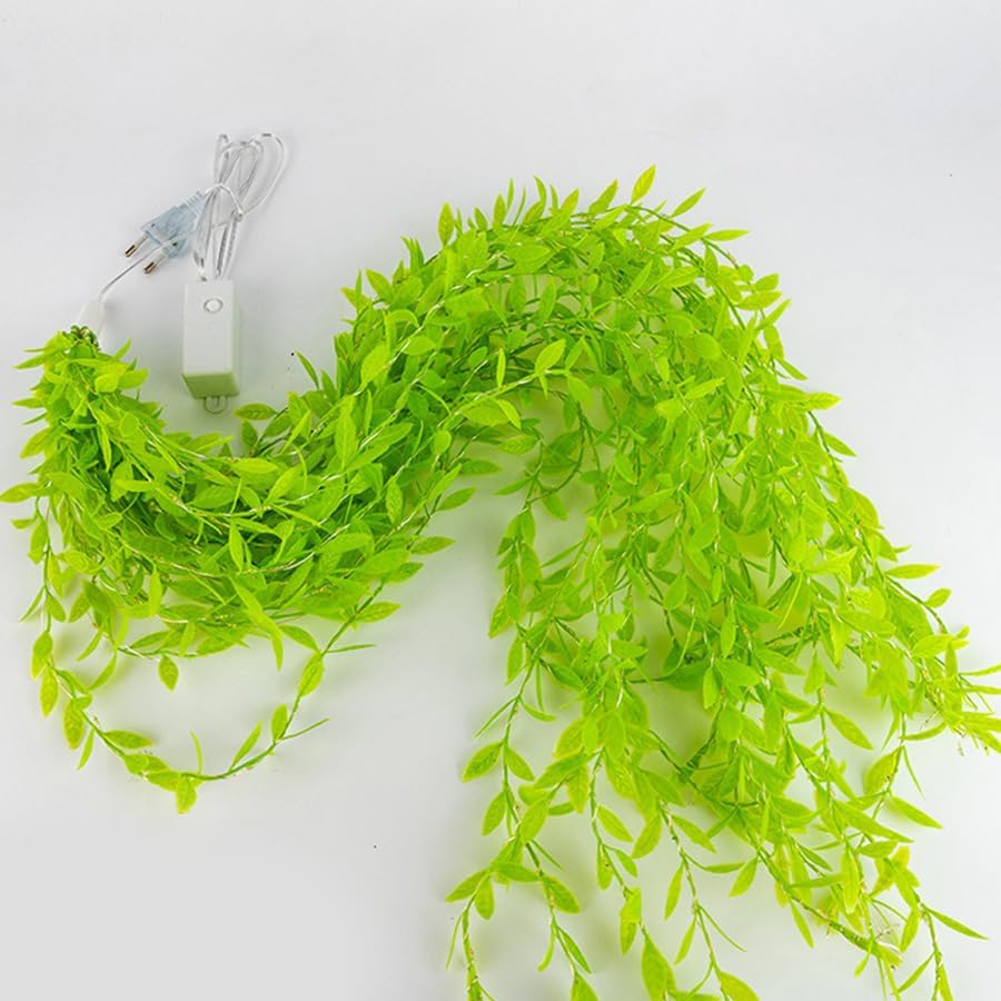 Artificial Leaf Curtain LED String Light