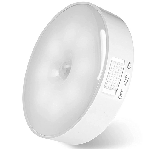 Motion Sensor Light for Home (Pack of 2) with USB Charging Wireless