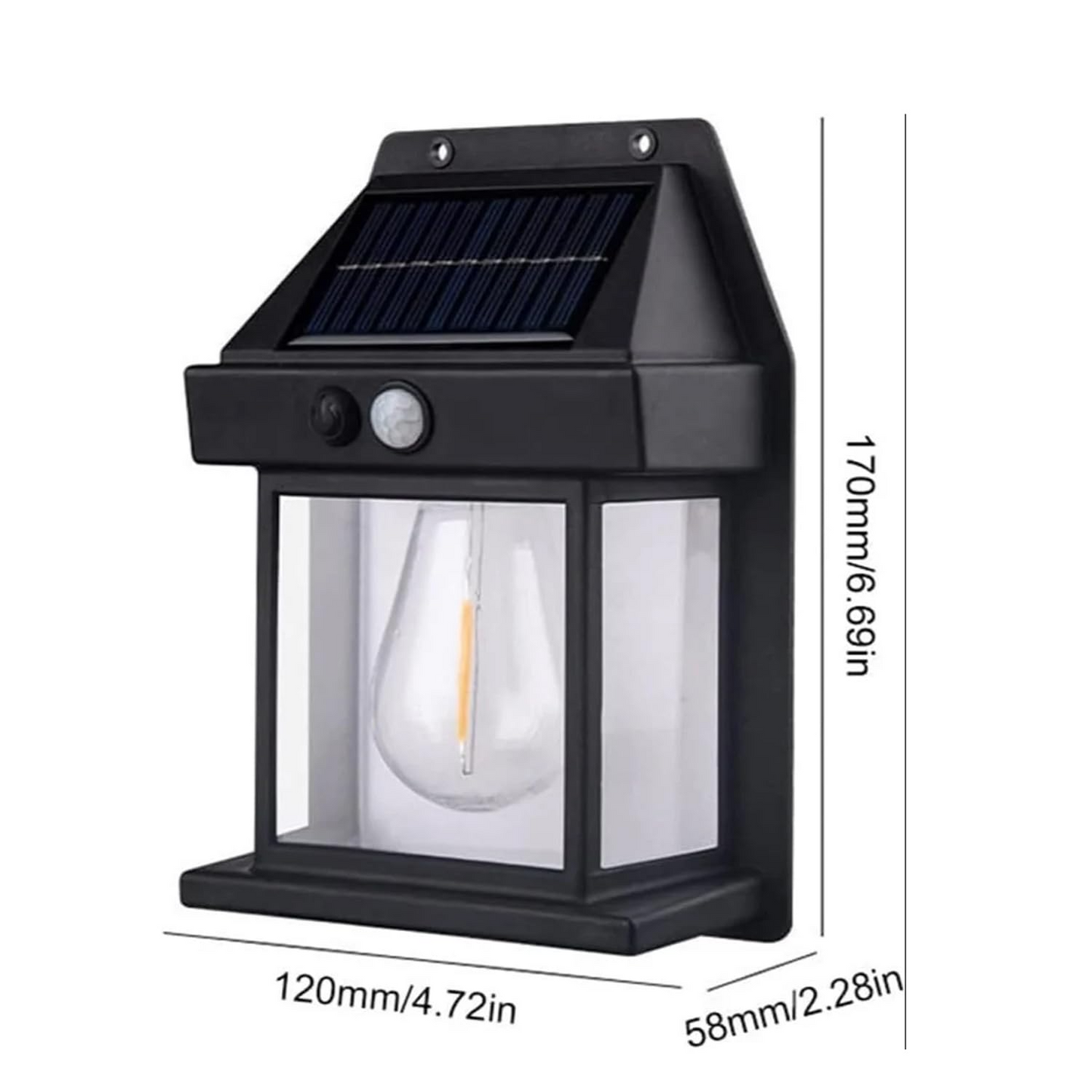 Solar Wall Lights Outdoor Pack Of 1